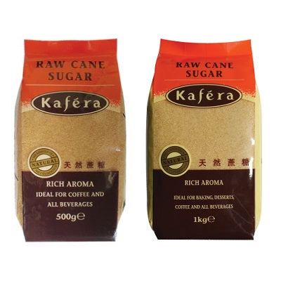 Kafera Natural Raw Cane Sugar 500g 1Kg 家之乐天然蔗糖 DefoodieMart Goh Yeow Seng Pte Ltd