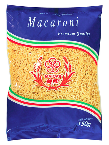 Maicar ABC Shaped Macaroni 150g 100% Durum Semolina Premium Quality 美家 ABC 通心粉  杜伦小麦