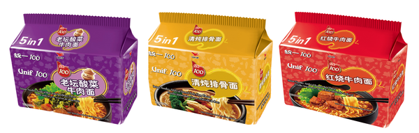 Unif 5s Instant Noodles imported by Goh Yeow Seng Pte Ltd is available at defoodiemart.com. 3 flavors: Beef Flavor with Sauerkraut, Roasted Beef Flavor, Stewed Pork Chop Flavor