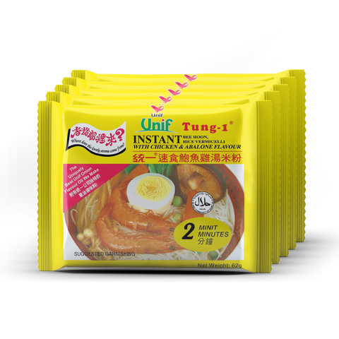 Unif Tung-I Chicken & Abalone Bee Hoon / 统一鲍鱼鸡汤米面