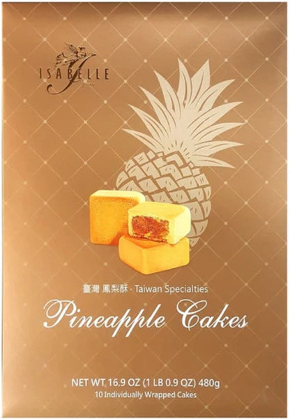 CNY Isabelle Pineapple Cake 10s DeFoodie Mart Goh Yeow Seng Pte Ltd